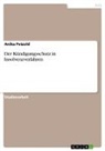 Anika Petzold - Der Kündigungsschutz in Insolvenzverfahren