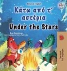 Kidkiddos Books, Sam Sagolski - Under the Stars (Greek English Bilingual Kids Book)