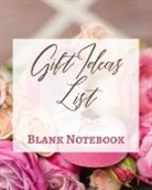 Presence - Gift Ideas List - Blank Notebook - Write It Down - Pastel Rose Gold Pink - Abstract Modern Contemporary Unique Design