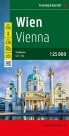 freytag &amp; berndt, freytag &amp; berndt - Wien, Stadtplan 1:25.000, freytag & berndt