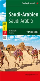 freytag & berndt, freytag & berndt - Saudi-Arabien, Straßenkarte 1:1.500.000, freytag & berndt