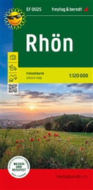 freytag &amp; berndt, freytag &amp; berndt - Rhön, Freizeitkarte 1:120.000, freytag & berndt