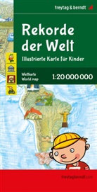 freytag &amp; berndt, freytag &amp; berndt - Weltkarte für Kinder, 1:20.000.000, gefaltet, freytag & berndt