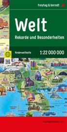 Nicolas Rivero, Kristian Sekse, freytag &amp; berndt, freytag &amp; berndt - Weltkarte für Kinder, 1:22.000.000, gefaltet, freytag & berndt