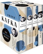 Franz Kafka - Franz Kafka, Die großen Werke (Die Erzählungen - Der Verschollene - Der Prozess - Das Schloss) (4 Bände im Schuber)