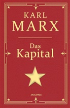 Karl Marx - Das Kapital. Gebunden in Cabra-Leder, mit Goldprägung