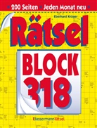 Eberhard Krüger - Rätselblock 318