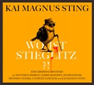 Kai Magnus Sting, Ulrike Bliefert-Kiss, Jochen Busse, Cathlen Gawlich, Matthias Habich, Kai Magnus Sting... - Wo ist Stieglitz, 1 Audio-CD (Hörbuch)