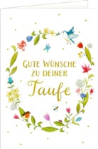 Anne Isabelle Le Touzé, Anne Isabelle Le Touzé - Grußkarten-Set - Glückwünsche zur Taufe