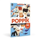 POPPIK Sticker Lernposter Tiere der Welt