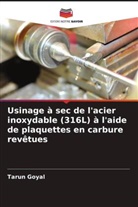 Tarun Goyal - Usinage à sec de l'acier inoxydable (316L) à l'aide de plaquettes en carbure revêtues