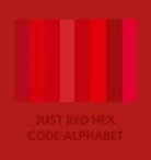Allison, Colorful Alphabet - JUST RED HEX CODE ALPHABET