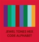 Allison, Colorful Alphabet - JEWEL TONES HEX CODE ALPHABET