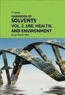 George Wypych, George (ChemTec Publishing Wypych - Handbook of Solvents, Volume 2