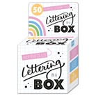 Cornelia Landschützer - Lettering in a Box - 50 schnelle Letteringtipps - ziehen lachen lettern