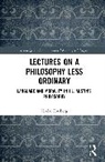 Niklas Forsberg, Niklas (University of Pardubice Forsberg, Forsberg Niklas - Lectures on a Philosophy Less Ordinary