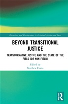 Matthew Evans, Matthew Evans - Beyond Transitional Justice