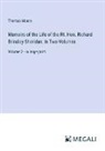 Thomas Moore - Memoirs of the Life of the Rt. Hon. Richard Brinsley Sheridan; In Two Volumes