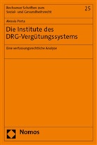 Alessia Porta - Die Institute des DRG-Vergütungssystems