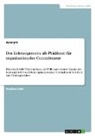 Anonymous - Das Leistungsmotiv als Prädiktor für organisationales Commitment