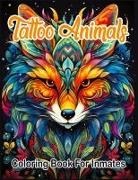 SureShot Books Publishing LLC - Tattoo Animals coloring book for inmates