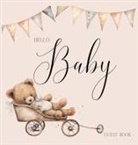 Lulu And Bell - Bear Baby Shower Guest Book (hardback)