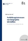 Melissa Meurel - Fortbildungsinteressen von Geographielehrkräften