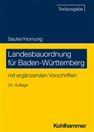 Volker Hornung, Helmut Sauter - Landesbauordnung für Baden-Württemberg