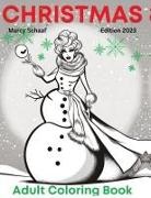 Marcy Schaaf - Christmas Adult Coloring Book
