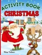 Estelle Designs - Christmas Activity Book for Kids Ages 6-8