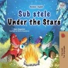 Kidkiddos Books, Sam Sagolski - Under the Stars (Romanian English Bilingual Kids Book)