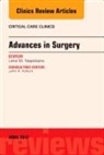 Lena M Napolitano, Lena M. Napolitano, Napolitano Lena M. - Advances in Surgery, An Issue of Critical Care Clinics