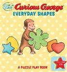 H A Rey, H. A. Rey - Curious Baby: Everyday Shapes Puzzle Book