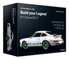 FRANZIS - Porsche 911 Carrera RS 2.7 Build Your Legend | Metall-Modellbausatz im Maßstab 1:24, inkl. Soundmodul und 72-seitigem Begleitbuch