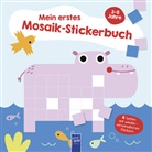 Mein erstes Mosaik-Stickerbuch 3-5 Jahre (Cover Nilpferd)