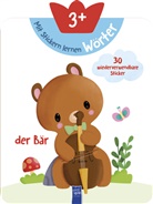 Mit Stickern lernen 3+ (Wörter), m. 30 Beilage