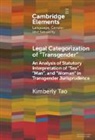 Kimberly Tao, Kimberly (The Hong Kong Polytechnic Universit Tao - Legal Categorization of ''Transgender''