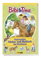 Panini - Bibi & Tina: Superstarker Sticker- und Malblock für Pferdefans