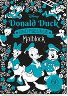Panini - Disney Donald Duck und Freunde: Malblock: über 60 entenstarke Motive zum Ausmalen!