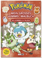 Panini, Pokémon - Pokémon: Mein großes Wimmel-Malbuch - Willkommen in Paldea!
