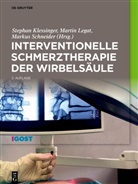 Stephan Klessinger, Martin Legat, Markus Schneider - Interventionelle Schmerztherapie der Wirbelsäule