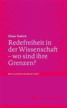 Hallich, Oliver Hallich - Redefreiheit in der Wissenschaft - wo sind ihre Grenzen?