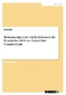 Anonymous - Risikomanagement von Banken nach der Finanzkrise 2008. Am Beispiel der Commerzbank
