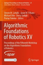 Steven M. Lavalle, Jason M OKane, Jason M. O¿Kane, Jason M. O'Kane, Michael Otte, Michael Otte et al... - Algorithmic Foundations of Robotics XV