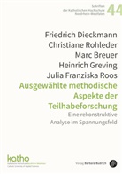 Breu, Marc Breuer, Breuer (Prof. Dr., Marc Breuer u a, Friedrich Dieckmann, Heinrich Greving... - Ausgewählte methodische Aspekte der Teilhabeforschung