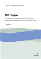 Holger Konrad, Eberhard Poppelbaum, Alexan Scholz, Alexander Scholz - 100 Fragen zur betrieblichen Versorgung des GGF/GF und seiner Angehörigen