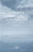 Evelyn Schlag - ins weiße meer der schrift
