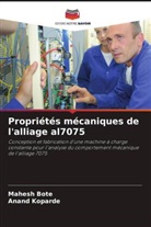 Mahesh Bote, Anand Koparde - Propriétés mécaniques de l'alliage al7075