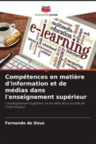 Fernando de Deus - Compétences en matière d'information et de médias dans l'enseignement supérieur