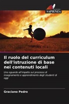 Graciano Pedro - Il ruolo del curriculum dell'istruzione di base nei contenuti locali